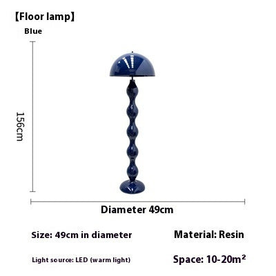 Nordic Minimalist Antique Mushroom Floor Lamp